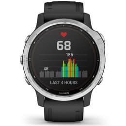 Garmin Smart Watch Fenix 6S Solar HR GPS - Silver/Svart