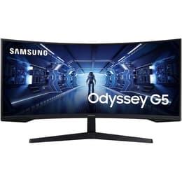 34-tum Samsung Odyssey G5 LC34G55TWWRXEN 3440 x 1440 LED Monitor Svart