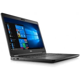 Dell Latitude 5480 14-tum (2017) - Core i7-7820HQ - 8GB - SSD 256 GB AZERTY - Fransk