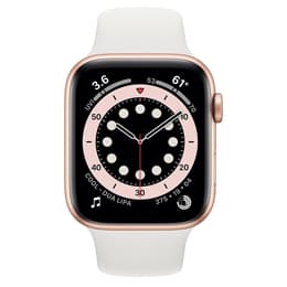 Apple Watch Series 5 (2019) GPS 40 mm - Aluminium Guld - Sportband Vit