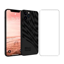 Back Market Skal iPhone 11 pro Max och skyddsskärm - Återvunnen plast - Svart