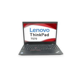 Lenovo ThinkPad T570 15-tum (2017) - Core i5-7300U - 16GB - SSD 120 GB AZERTY - Fransk