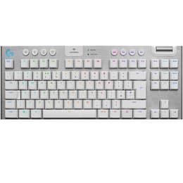 Logitech Keyboard QWERTY Engelsk (Storbritannien) Wireless Bakgrundsbelyst tangentbord G915 Tenkeyless Lightspeed Carbon