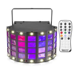 Lytor Lot de 4 jeux de lumière effet 2 DERBY à 4 LEDs RGBW + Etriers fixations + 2 Astro SUNMAGIC RVB Belysning