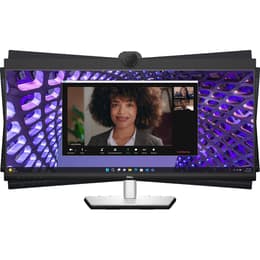 34-tum Dell P3424WEB 3440 x 1440 LCD Monitor Svart