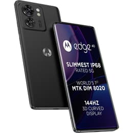 Motorola Moto Edge 40 256GB - Svart - Olåst - Dual-SIM