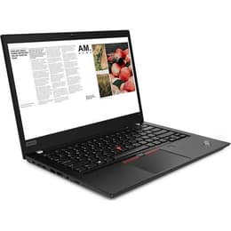 Lenovo ThinkPad T490 14-tum (2019) - Core i5 - Gen 8 (U) - 8GB - SSD 256 GB QWERTY - Italiensk