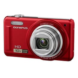 Olympus D-720 Kompakt 14 - Röd