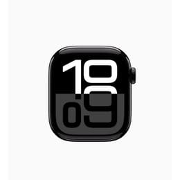 Apple Watch Series 10 (2024) GPS 46 mm - Aluminium gagatsvart - Utan armband Utan armband