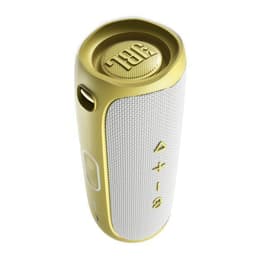 JBL Flip 5 Tomorrowland Edition Bluetooth Högtalare - Vit/Guld