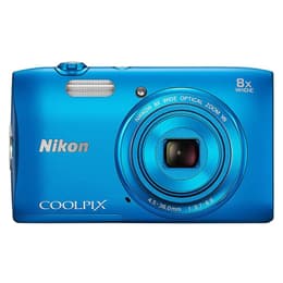 Nikon Coolpix S3700 Kompakt 20 - Blå