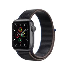 Apple Watch (Series SE) 2020 GPS 40 - Aluminium Grå utrymme - Sport loop Antracit/svart