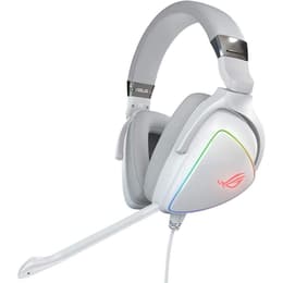 Asus ROG Delta White Edition gaming kabelansluten Hörlurar med microphone - Vit