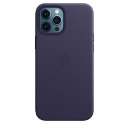 Apple Skal iPhone 12 Pro Max - Magsafe - Läder Lila