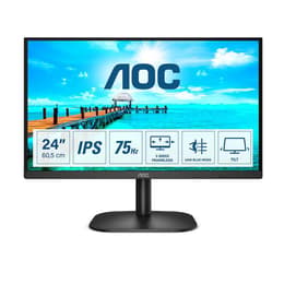 23,8-tum Aoc 24B2XD 1920 x 1080 LED Monitor