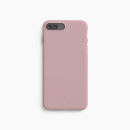 Skal iPhone 7 Plus/8 Plus - Naturligt material - Rosa