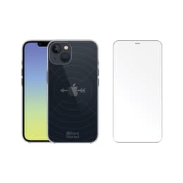 Back Market Skal iPhone 13 mini och skyddsskärm - GRS 4.0 Återvunnen plast - Genomskinlig