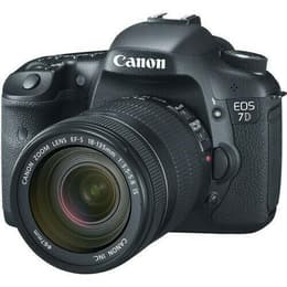 Reflex EOS 7D - Svart + Canon Zoom Lens EF-S 18-135mm f/3.5-5.6 IS f/3.5-5.6