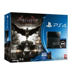 PlayStation 4 500GB - Svart - Begränsad upplaga Batman Arkham Knight + Batman Arkham Knight
