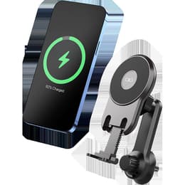Stabilisator Support Voiture Ventilation Bras rotatif MagSafe Maintien magnétique Noir + Garantie à vie Force Power Lite
