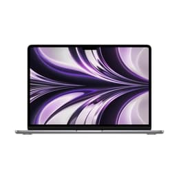 MacBook Air 13" (2022) - Apple M2 med 8-kärnig CPU och 8-kärnig grafikprocessor - 8GB RAM - SSD 256GB - AZERTY - Fransk