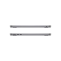 MacBook Air 13" (2022) - Apple M2 med 8-kärnig CPU och 8-kärnig grafikprocessor - 8GB RAM - SSD 256GB - AZERTY - Fransk