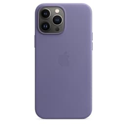 Apple Läder Skal iPhone 13 Pro Max - Magsafe - Läder Lila