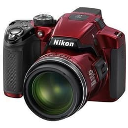 Nikon Coolpix P510 Kompakt 16 - Röd/Svart