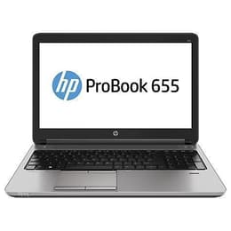 HP ProBook 655 G1 15-tum (2013) - A10-5750M - 8GB - HDD 500 GB AZERTY - Fransk