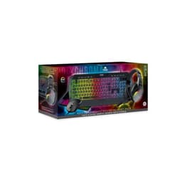 Freak And Geeks Keyboard AZERTY Fransk Bakgrundsbelyst tangentbord KB501CM