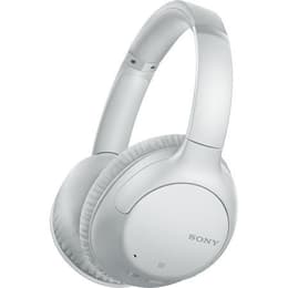 Sony WH-CH710NW noise Cancelling trådbunden + trådlös Hörlurar med microphone - Vit