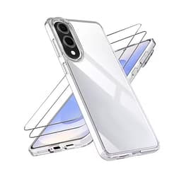 Skal Galaxy S25 Edge och 2 st skärmskydd - TPU - Genomskinlig