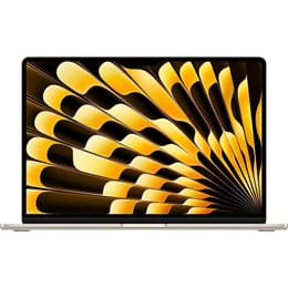 MacBook Air 15" (2023) - Apple M2 med 8-kärnig CPU och 10-kärnig grafikprocessor - 8GB RAM - SSD 512GB - Standardskärm - QWERTY - Engelsk