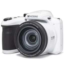 Bro - Kodak Pixpro Astro Zoom AZ405 - Vit + Kodak Zoom 42X 24-1008mm f/3.0-6.8