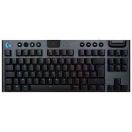 Logitech Keyboard AZERTY Fransk Wireless Bakgrundsbelyst tangentbord G915 X TKL