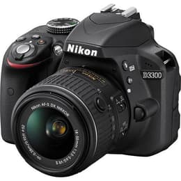 Reflex D3300 - Svart + Nikon AF-S 18-70mm f/3.5-4.5 G IF ED DX f/3.5-4.5