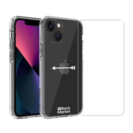 Back Market Skal iPhone 13 mini och skyddsskärm - 60% Återvunnen plast - Genomskinlig
