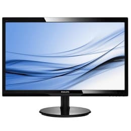 24-tum Philips 246V5LHAB 1920 x 1080 LCD Monitor Svart