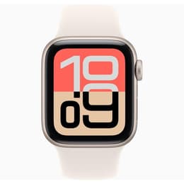 Apple Watch (2025) GPS 40 mm - Aluminium Stjärnglans - Sportband Stjärnglans