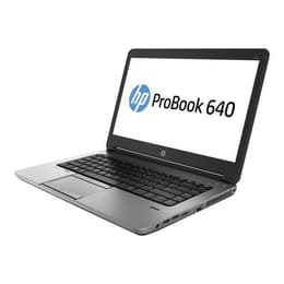 Hp ProBook 640 G1 14-tum (2013) - Core i5-4210M - 8GB - SSD 256 GB QWERTY - Engelsk