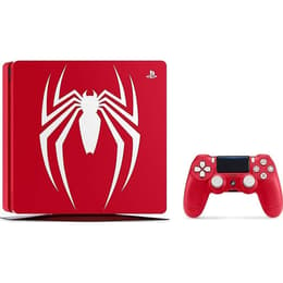 PlayStation 4 Slim 1000GB - Amazing red - Begränsad upplaga Marvel's Spider-Man
