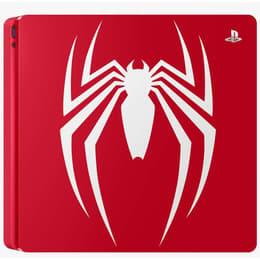 PlayStation 4 Slim 1000GB - Amazing red - Begränsad upplaga Marvel's Spider-Man