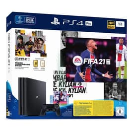 PlayStation 4 Pro 1000GB - Svart + FIFA 21
