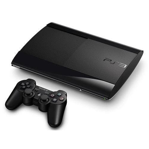 PlayStation 3 Ultra Slim - HDD 500 GB - Svart