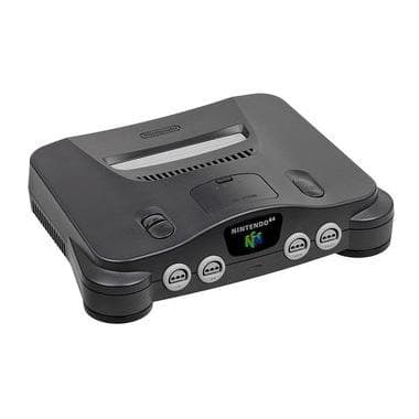Nintendo 64 - HDD 0 MB - Svart/Grå