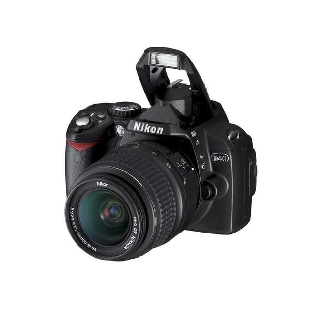 Nikon D40X Reflex 10 - Svart