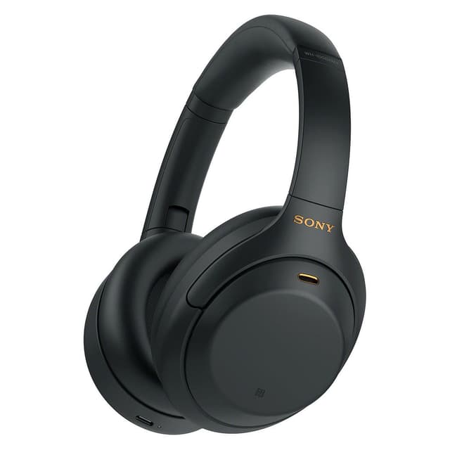 Sony WH-1000XM4 Noise Cancelling Bluetooth Hörlurar med microphone - Svart