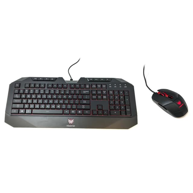 Acer Keyboard QWERTY Norsk Bakgrundsbelyst tangentbord Predator G3-710