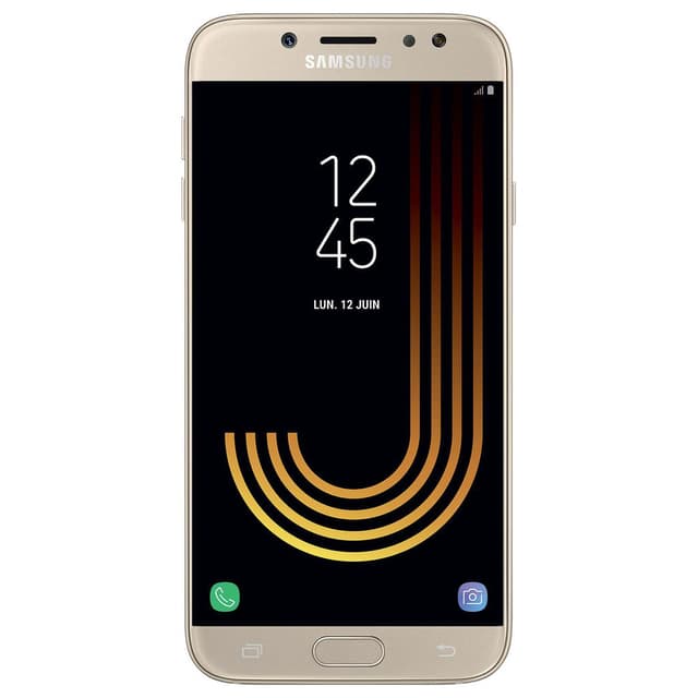 Galaxy J7 (2017) 16 GB Dubbelt SIM-Kort - Guld - Olåst