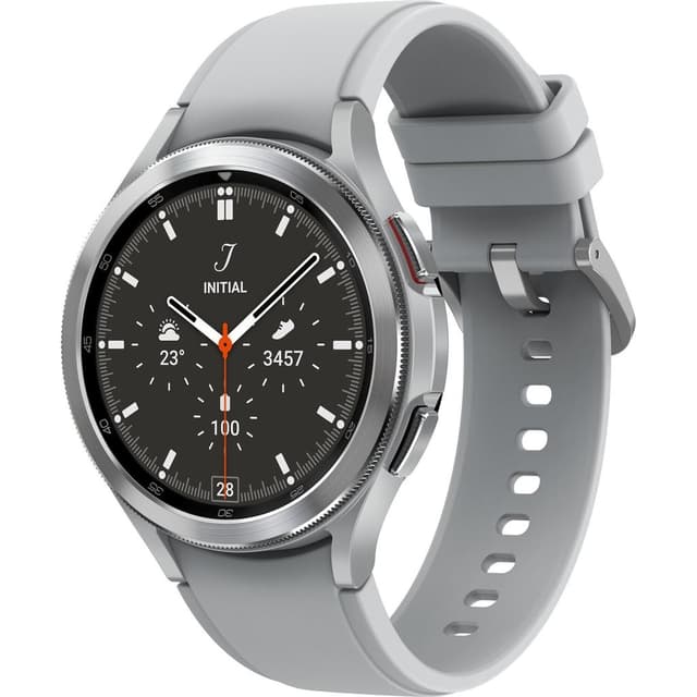 Smart Watch Galaxy Watch 4 Classic 4G 46mm HR GPS - Silver